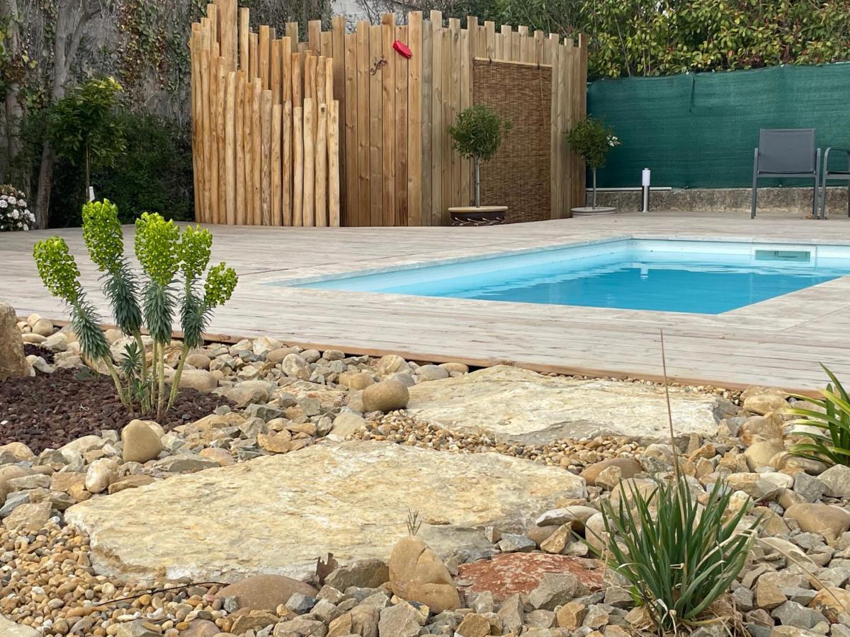 Mas Provencale Jardin Piscine Vila Saint-Cyr-sur-Mer Exterior foto