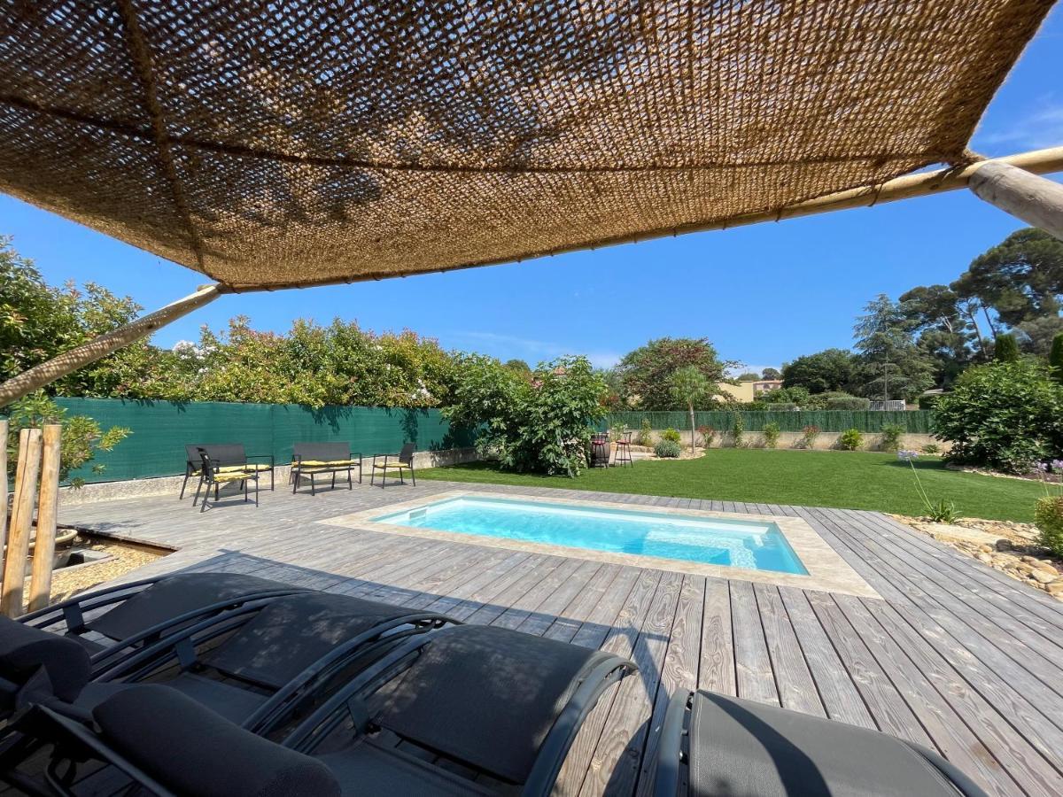 Mas Provencale Jardin Piscine Vila Saint-Cyr-sur-Mer Exterior foto